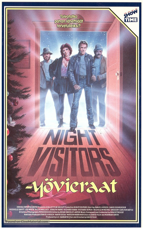 Night Visitors - Finnish VHS movie cover