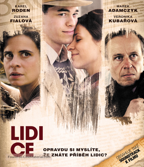 Lidice - Czech Blu-Ray movie cover