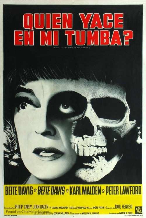 Dead Ringer - Argentinian Movie Poster