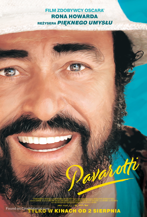 Pavarotti - Polish Movie Poster