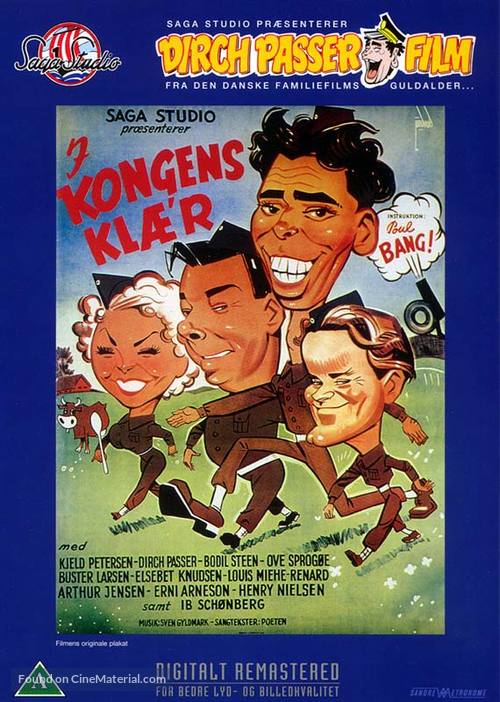 I kongens kl&aelig;&#039;r - Danish DVD movie cover