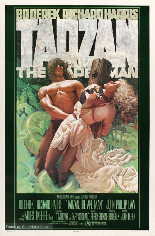 Tarzan, the Ape Man - Advance movie poster
