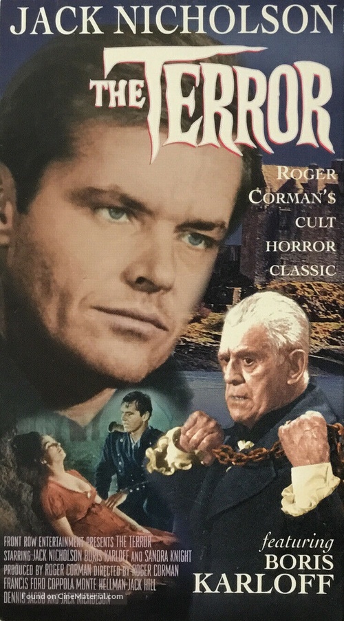 The Terror - VHS movie cover