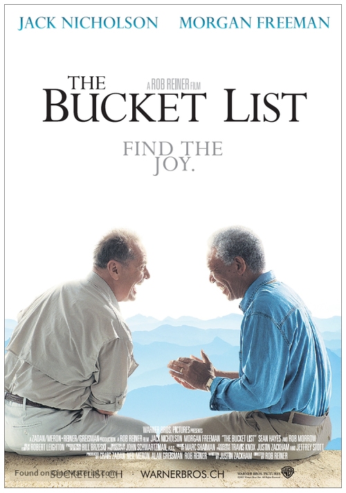 The Bucket List - Swiss Movie Poster