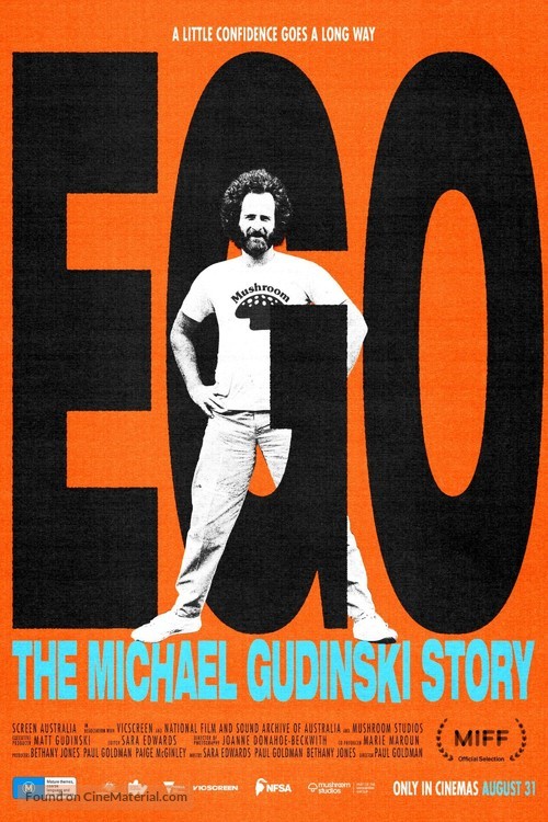 Ego: The Michael Gudinski Story - Australian Movie Poster