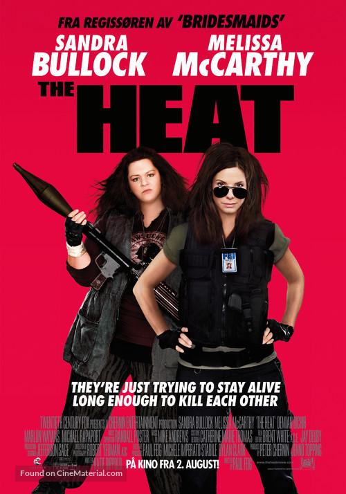 The Heat - Norwegian Movie Poster