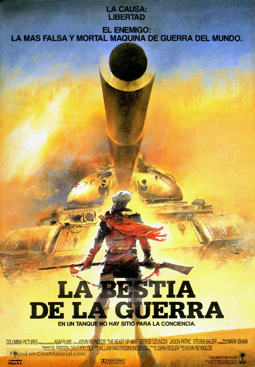 The Beast of War - Spanish Movie Poster