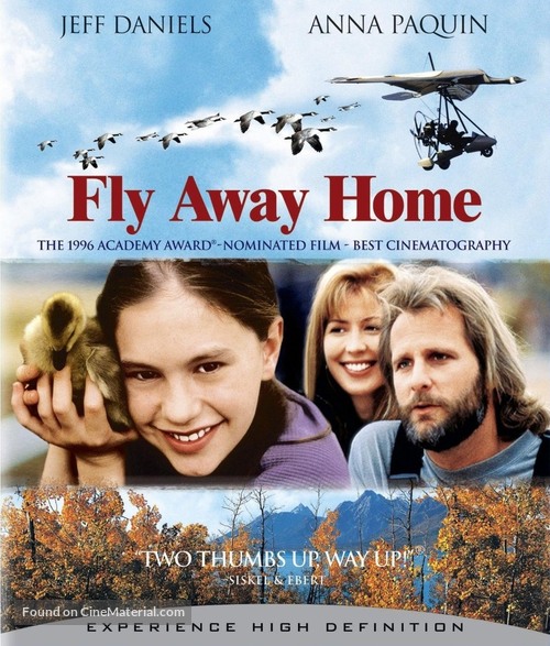 Fly Away Home - Blu-Ray movie cover