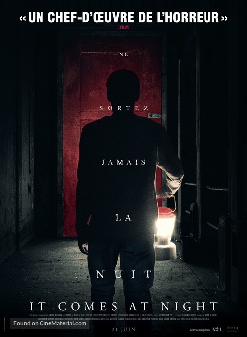 It Comes at Night - French Movie Poster