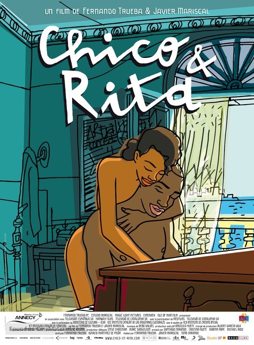 Chico &amp; Rita - French Movie Poster