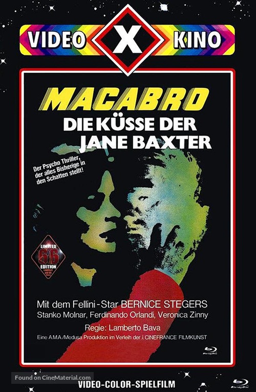 Macabro - German Blu-Ray movie cover