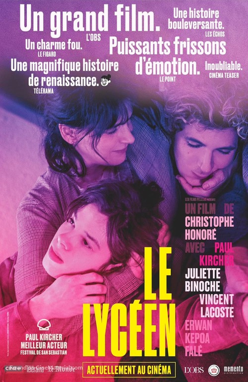 Le lyc&eacute;en - French Movie Poster