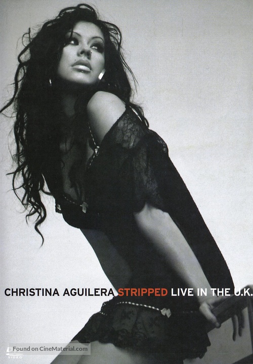 Christina Aguilera: Stripped Live in the UK - DVD movie cover