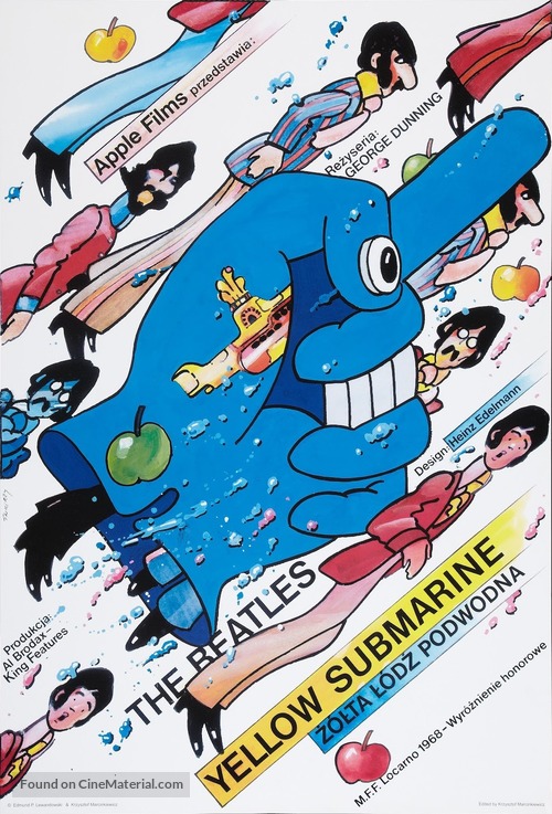 Yellow Submarine - Polish Movie Poster