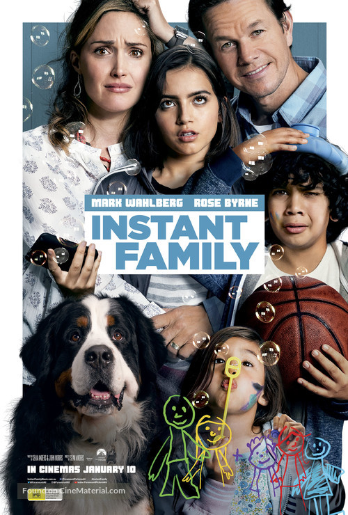 Instant Family - Australian Movie Poster