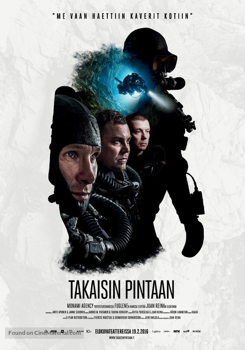Takaisin pintaan - Finnish Movie Poster