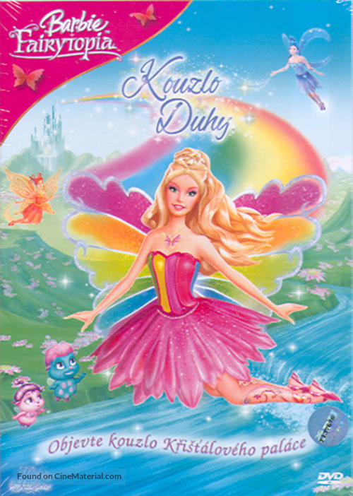 Barbie Fairytopia: Magic of the Rainbow - Slovak DVD movie cover