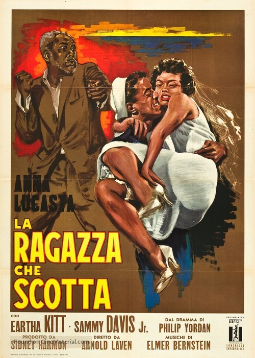 Anna Lucasta - Italian Movie Poster