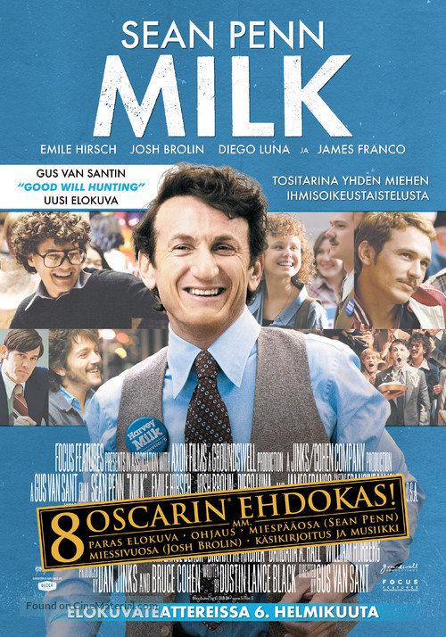 Milk - Finnish Movie Poster