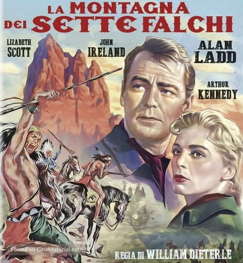 Red Mountain - Italian Blu-Ray movie cover