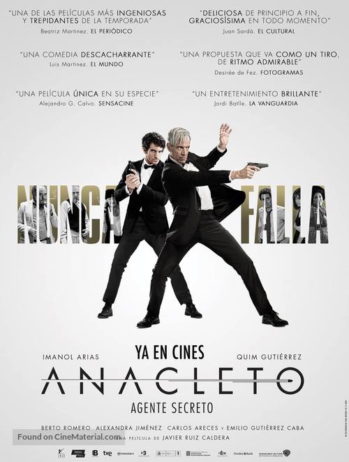 Anacleto: Agente secreto - Spanish Movie Poster