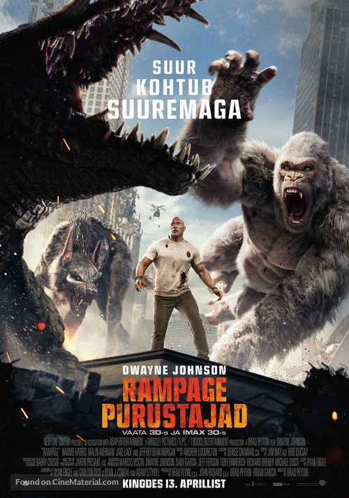 Rampage - Estonian Movie Poster