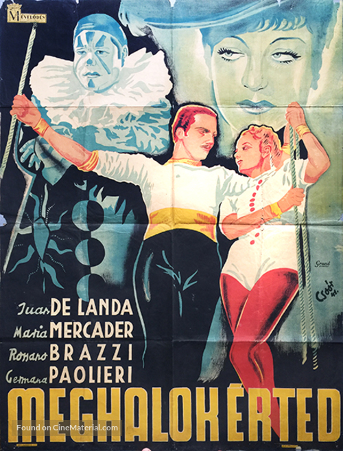 La forza bruta - Hungarian Movie Poster