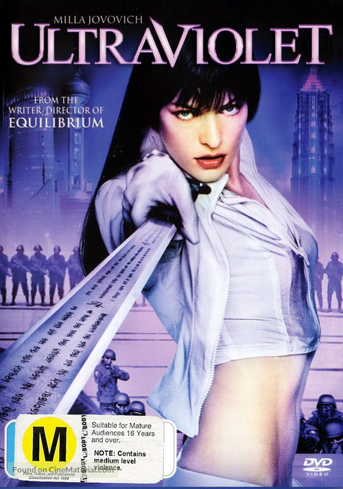 Ultraviolet - New Zealand DVD movie cover