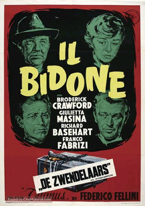 Il bidone - Dutch Movie Poster