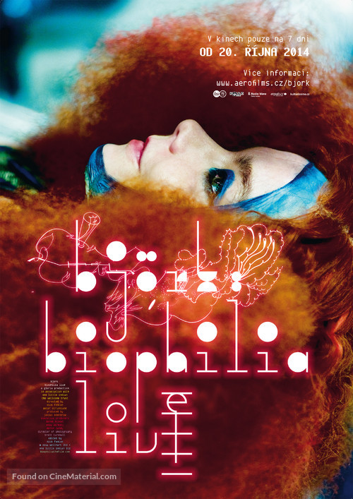 Bj&ouml;rk: Biophilia Live - Czech Movie Poster