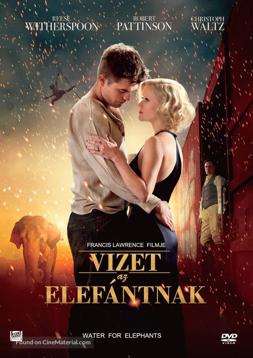 Water for Elephants - Hungarian DVD movie cover