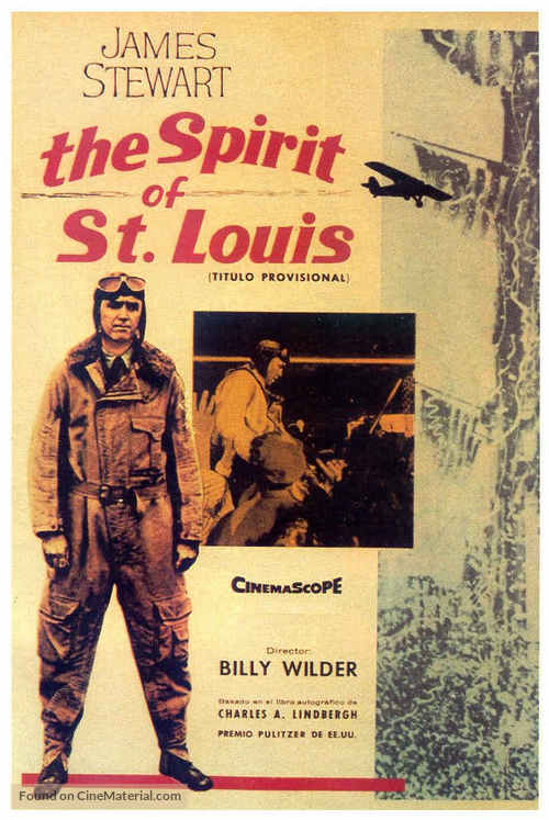 The Spirit of St. Louis - Mexican Movie Poster
