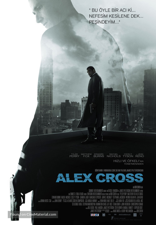 Alex Cross - Turkish Movie Poster