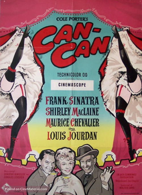 Can-Can - Danish Movie Poster