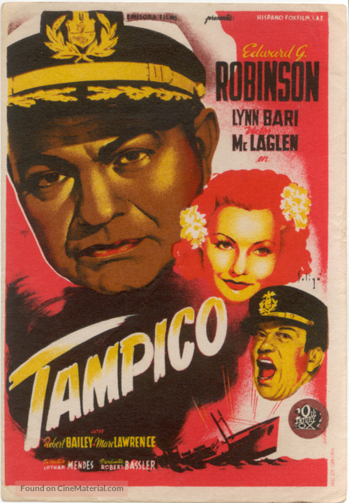 Tampico - Spanish Movie Poster