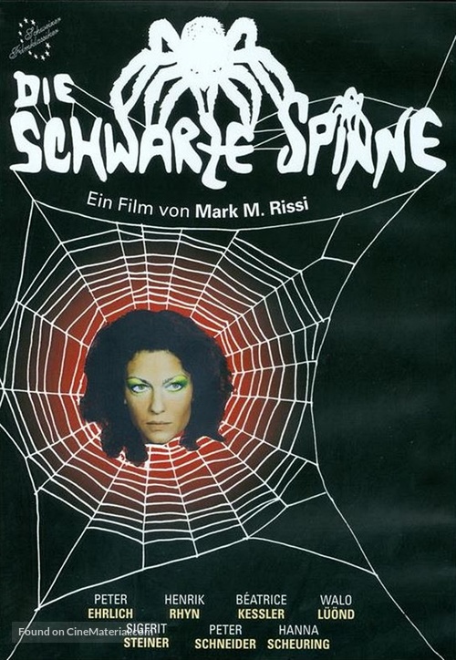 Die schwarze Spinne - Swiss DVD movie cover