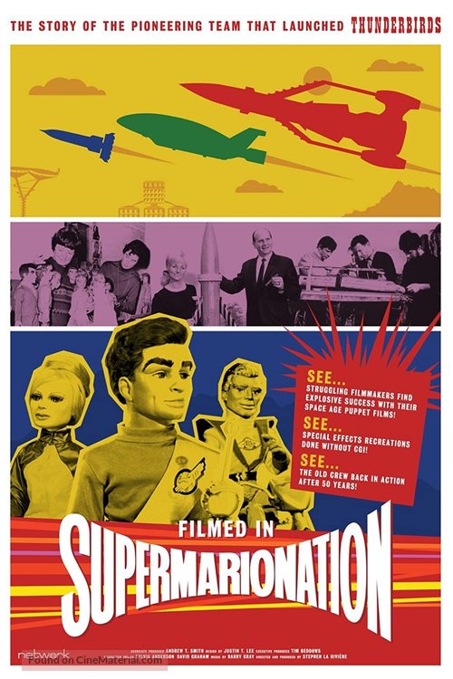 Filmed in Supermarionation - British Movie Poster