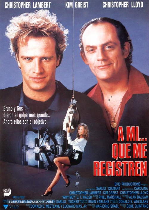Why Me? - Spanish Movie Poster