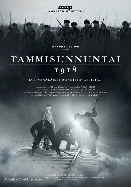 Tammisunnuntai 1918 - Finnish Movie Poster