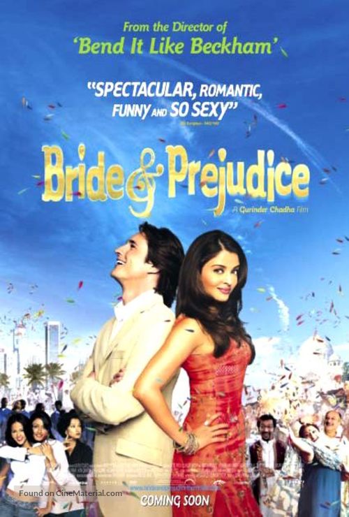 Bride And Prejudice - British Movie Poster
