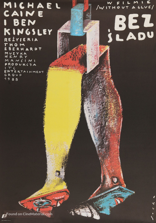 Without a Clue - Polish Movie Poster