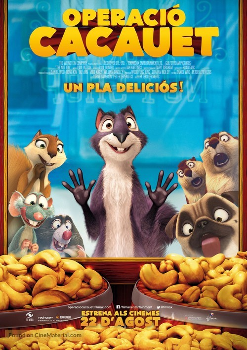 The Nut Job - Andorran Movie Poster