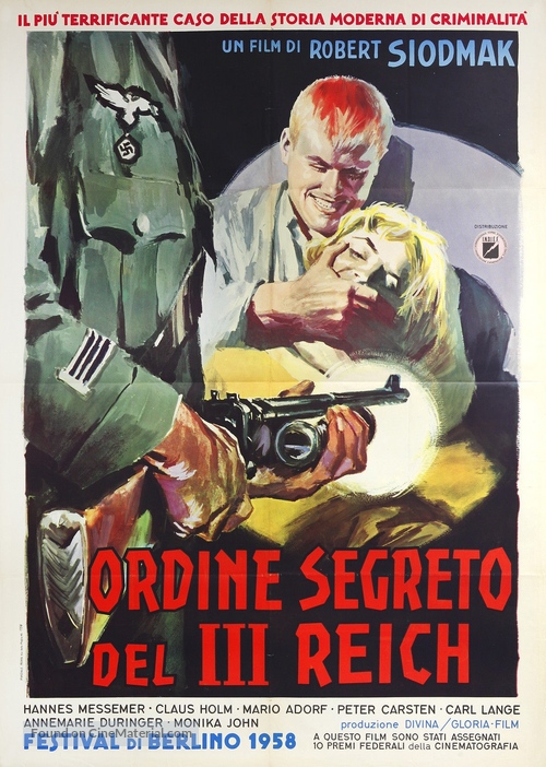 Nachts, wenn der Teufel kam - Italian Movie Poster