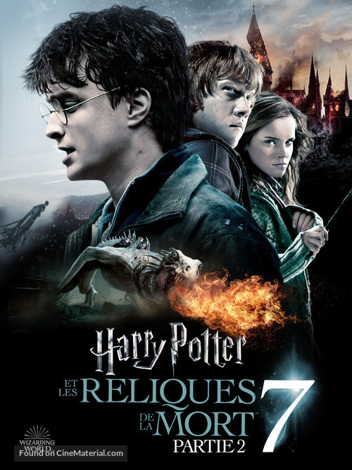 Harry Potter and the Deathly Hallows - Part 2 - French Video on demand movie cover