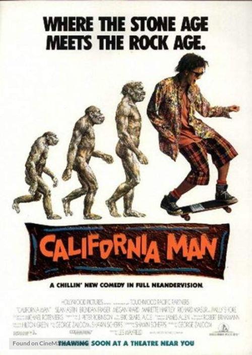 Encino Man - British Movie Poster