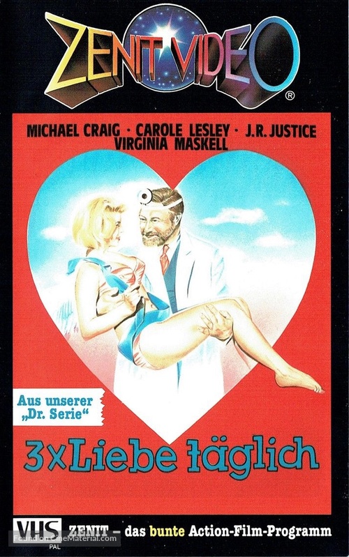 Doctor in Love - German VHS movie cover