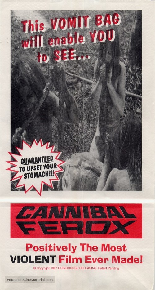 Cannibal ferox - Movie Poster