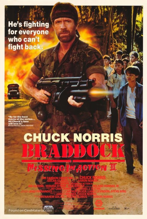 Braddock: Missing in Action III - Movie Poster