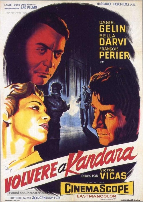 Je reviendrai &agrave; Kandara - Spanish Movie Poster