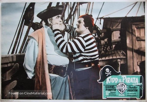 Abbott and Costello Meet Captain Kidd - Italian poster